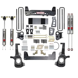 Skyjacker 6 in. Suspension Lift Kit With Raised Torsion Bar Brackets And Monotube Shocks.