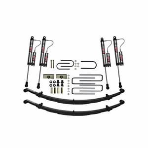 Skyjacker 4 In. Suspension Lift Kit With ADX 2.0 Remote Reservoir Shocks.