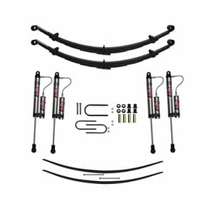 Skyjacker 4 In. Suspension Lift Kit With ADX 2.0 Remote Reservoir Shocks.