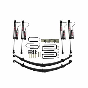 Skyjacker 4 In. Suspension Lift Kit With ADX 2.0 Remote Reservoir Shocks.