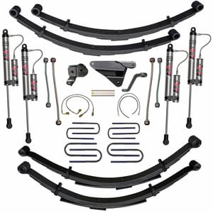 Skyjacker 8 in. Suspension Lift System With ADX 2.0 Remote Reservoir Monotube Shocks.