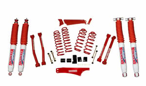 Skyjacker 4IN. LIT 07-09JK RED W/NITROS