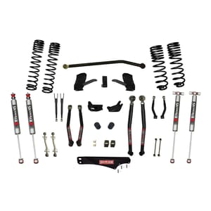 Skyjacker 4 Inch Dual Rate Long Travel Long Arm Suspension Lift Kit/M95 Monotube Shocks