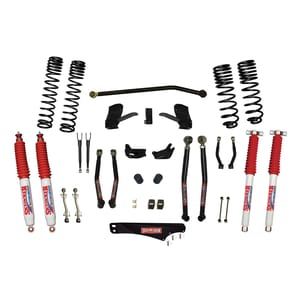 Skyjacker 4 Inch Dual Rate Long Travel Long Arm Suspension Lift Kit/Nitro 8000 Shocks