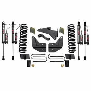Skyjacker 4 In. Suspension Lift System With ADX 2.0 Remote Reservoir Shocks.