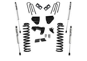 Superlift 4" Lift Kit w/ FOX Shocks - 11-16 F250/350 4WD Dsl w/o 4Link Arms w/o RadiusArms