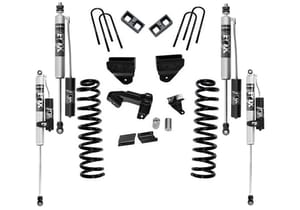 Superlift 4" Lift Kit w/ FOX 2.0 ResShocks - 11-16 F2/350 4WD Dsl w/o4Link Arms w/oRadArms