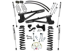 Superlift 6" Lift Kit w/ FOX Shocks - 08-10 F250/350 4WD Diesel w/ Replacement Radius Arms