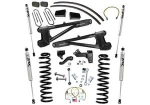 Superlift 8" Lift Kit w/ FOX Shocks - 08-10 F250/350 4WD Diesel w/ Radius Arms