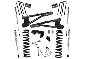 Superlift 4" Lift Kit w/ FOX Shocks - 11-16 F250/350 4WD Diesel w/ Replacement Radius Arms