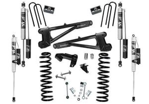 Superlift 4" Lift Kit w/ FOX 2.0 Reservoir Shocks - 11-16 F250/350 4WD Dsl w/RepRadiusArms
