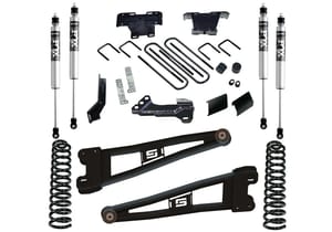 Superlift 4" Radius Arm Lift Kit - 23-25 F-250/F-350 4WD - Diesel - w/ Fox 2.0 Shocks