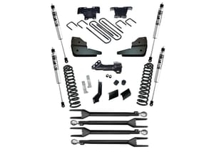Superlift 4" 4-Link Lift Kit - 23-25 F-250/F-350 4WD - Diesel - w/ Fox 2.0 Shocks