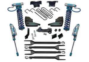 Superlift 4" 4-Link Lift Kit - 23-25 F-250/F-350 4WD Dsl w/King Frt Clvrs & Res Rr Shcks