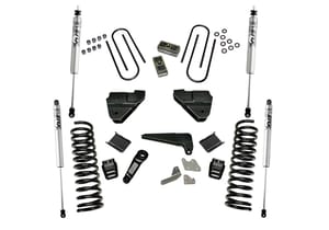 Superlift 4" Lift Kit w/ FOX Shocks - 13-18 Ram 3500 4WD Diesel w/out Radius Arms