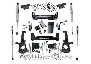 Superlift 6" Lift Kit w/ FOX Shocks - 11-18 (19 Leg/Lim) Silv/Sierra 2500HD/3500HD