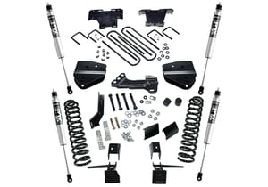 Superlift 4" Lift Kit w/ FOX Shocks - 17-22 F250/350 4WD Dsl w/o 4Link Arms w/o RadiusArms