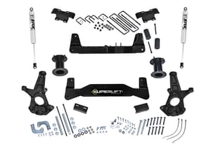 Superlift 6.5" Lift Kit w/ FOX Shocks - 07-16 Silv/Sierra 1500 2WD w/ Cast Steel CntrlArms