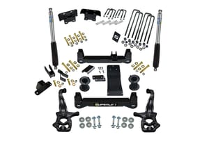 Superlift 6" Lift Kit - 19 (New Body)-24 Silv/Sierra1500 4WDw/BlstnShks(exc Trailboss/AT4)