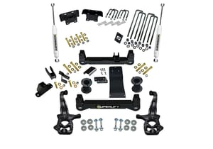 Superlift 6" Lift Kit - 19 (New Body)-24 Silv/Sierra1500 4WD w/ SLShks (exc Trailboss/AT4)