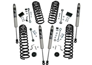Superlift Dual Rate Coil 2.5" Lift Kit w/ Fox Shocks - 18-25 Wrangler JL - 4 door