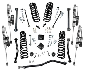 Superlift 4" Dual Rate Coil Lift Kit w/ Fox 2.0 Res Shocks - 20-25 Gladiator - Non Mojave