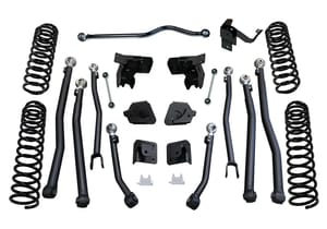 Superlift 4" Rock Runner Series Lift Kit  - 07-18 Wrangler JK - 4-door - w/ FOX Shocks