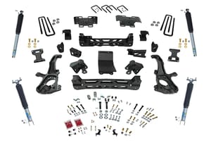 Superlift 6" Lift Kit - 20-25 Silv/Sierra 2500/3500HD 4WD - Knuckle Kit w/ Bilstein Shocks