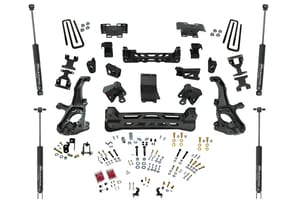 Superlift 6" Lift Kit - 20-25 Silv/Sierra 2500/3500HD 4WD - Knuckle Kit w/ Shadow Shocks