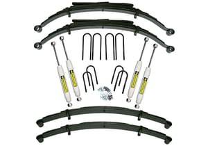Superlift 4" Lift Kit (w/ 52" Rr Sprngs) - 73-91 GM 3/4 Ton 4WD - w/ SL Shocks