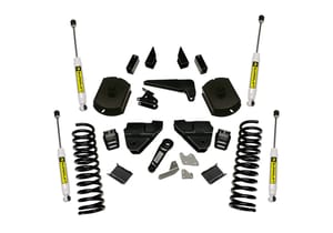 Superlift 4" Lift Kit - 14-18 Ram 2500 4WD - Diesel - Replacement Radius Arms w/ SL Shocks