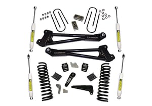 Superlift 4" Lift Kit - 13-18 Ram 3500 4WD - Diesel - Replacement Radius Arms w/ SL Shocks