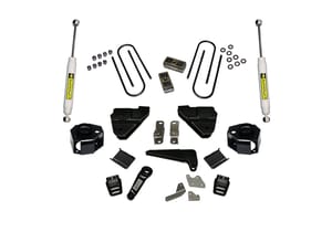 Superlift 4" Lift Kit - 13-18 Ram 3500 4WD - w/ Front Shock Brackets/SL Rear Shocks