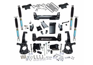 Superlift 6" Lift Kit - 11-19 Silv/Sierra 2500/3500HD 4WD - Knuckle Kit w/ Bilstein Shocks