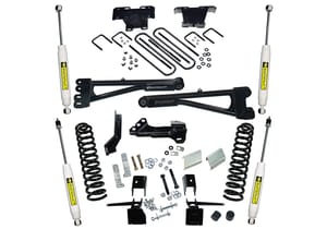 Superlift 4" Radius Arm Lift Kit - 17-22 F-250/F-350 4WD - Diesel - w/ SL Shocks