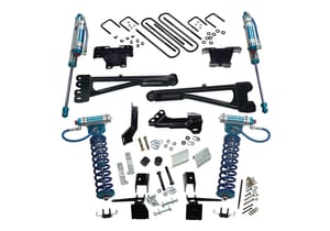 Superlift 4" King Ed Radius Arm Lift Kit-17-22 F250/350 4WD w Kng Frt Clvrs & Res Rr Shcks