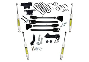 Superlift 4" 4-Link Lift Kit - 17-22 F-250/F-350 4WD - Diesel - w/ SL Shocks