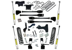 Superlift 6" 4-Link Kit - 17-22 F-250/F-350 4WD - Diesel - w/ SL Shocks