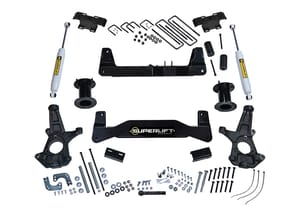 Superlift 6.5" Lift Kit - 14-18 GM 1500 2WD w OE Al or SS Control Arms w SL Rear Shocks