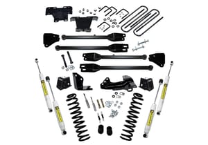 Superlift 4" Lift Kit - 05-07 F250/F350 4WD Diesel w 4-Link Conversion & SL Shocks