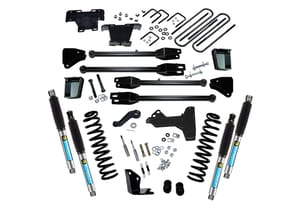 Superlift 6" Lift Kit - 05-07 F250/F350 4WD Diesel w 4-Link Conversion & Bilstein Shocks