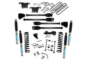 Superlift 4" Lift Kit - 08-10 F250/F350 4WD - Dsl w/ 4-Link Conversion & Bil Shocks