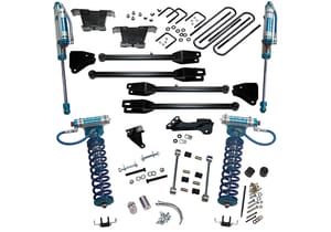 Superlift 4" Lift Kit - 08-10 F250/F350 4WD w/ 4-Link Conversion & King Clvrs/Shocks
