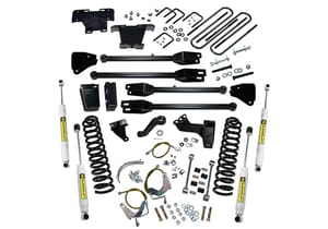 Superlift 6" Lift Kit - 08-10 F-250/F-350 4WD - Diesel - w/ 4-Link Conversion & SL Shocks