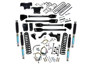 Superlift 6" Lift Kit - 08-10 F250/F350 4WD - Dsl w/ 4-Link Conversion & Bil Shocks