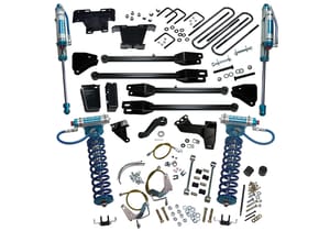 Superlift 6" Lift Kit - 08-10 F250/F350 4WD w/ 4-Link Conversion & King Clvrs/Shocks