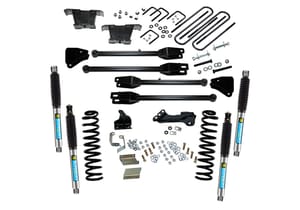 Superlift 4" Lift Kit - 11-16 F250/F350 4WD - Dsl w/ 4-Link Conversion & Bil Shocks