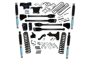 Superlift 6" Lift Kit - 11-16 F250/F350 4WD - Dsl w/ 4-Link Conversion & Bil Shocks