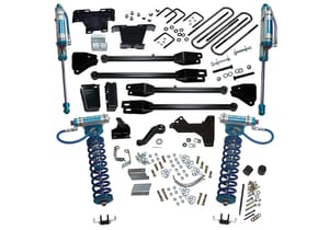 Superlift 6" Lift Kit - 11-16 F250/F350 4WD w/ 4-Link Conversion & King Clvrs/Shocks