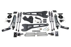 BDS Suspension 4in. Radius Arm Lift Kit| Diesel engine